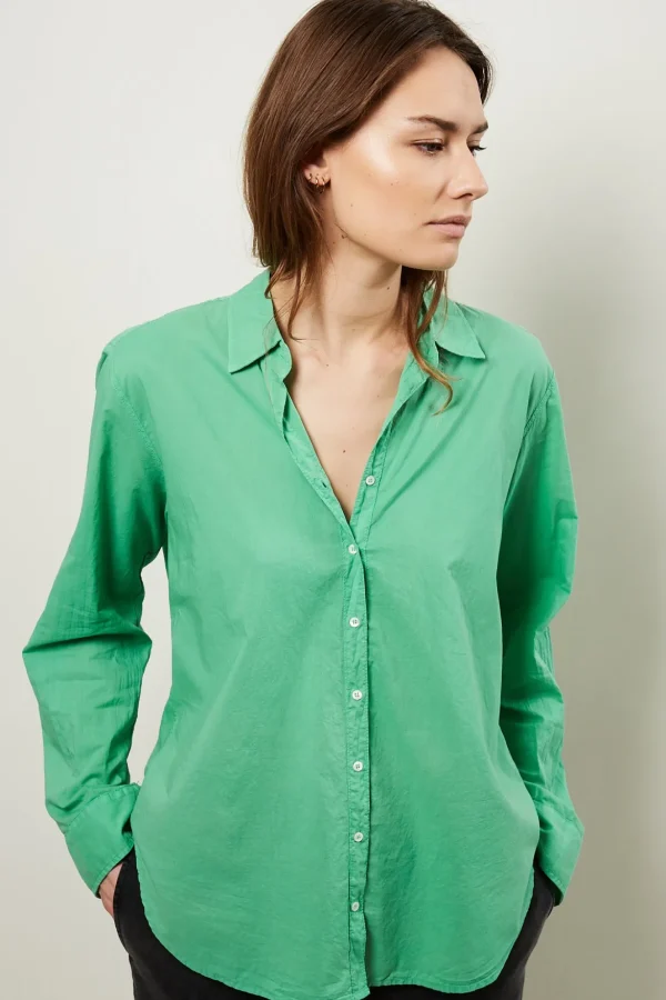 Xirena Beau cotton poplin shirt