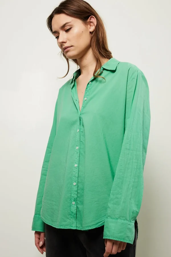 Xirena Beau cotton poplin shirt