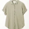 Xirena Channing cotton poplin shirt